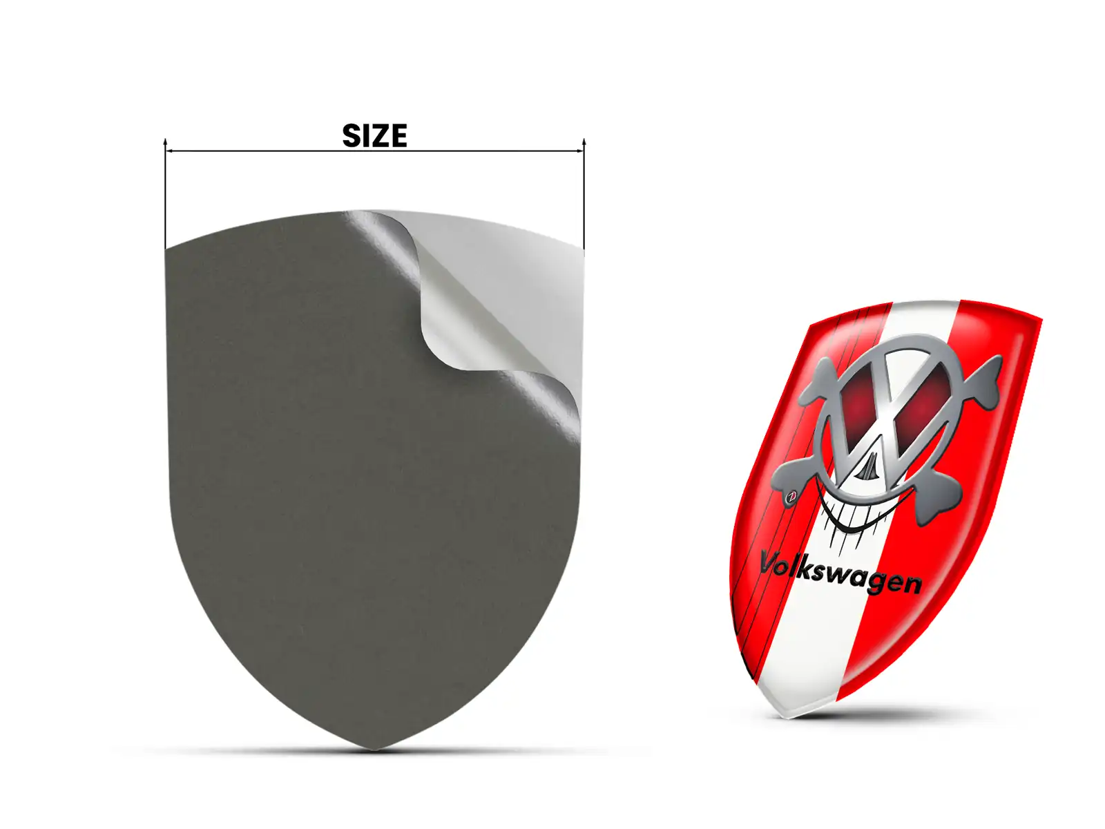 VW Custom Windshield Stickers Limited Professional Modern